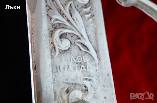 Старинен италиански ятаган,сабя,маркиран. , снимка 4 - Антикварни и старинни предмети - 39618823