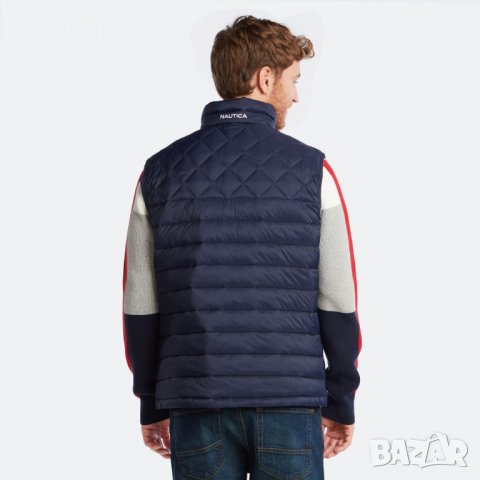  nautica LIGHTWEIGHT TEMPASPHERE QUILTED VEST - страхотен мъжки елек КАТО НОВ, снимка 2 - Други - 39676395