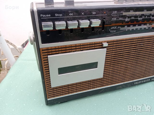 TELEFUNKEN  Bajazzo  record 101  Радио касетофон 1973г, снимка 2 - Радиокасетофони, транзистори - 36635082