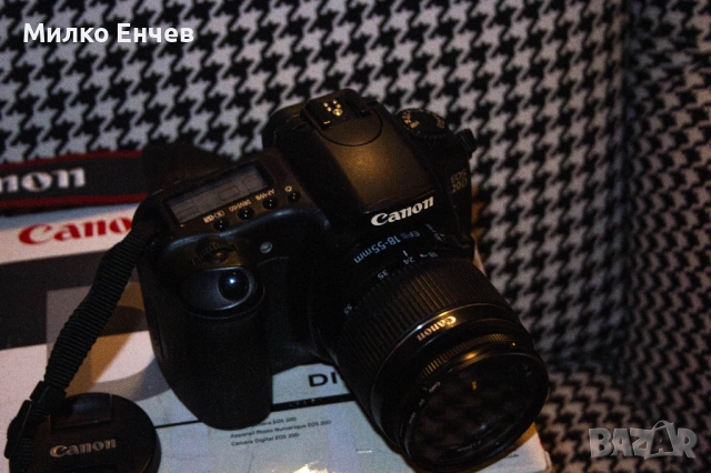 Canon EOS 20d + 18 - 55mm, снимка 7 - Фотоапарати - 53013206