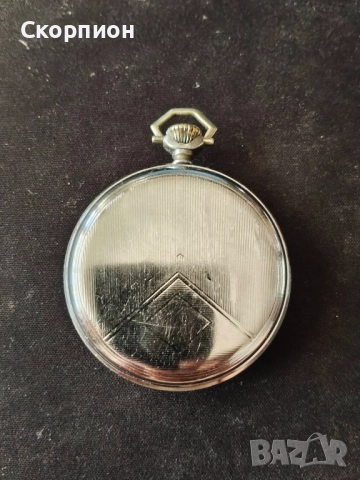 Джобен часовник -  JUNGHANS ASTRA - ГЕРМАНИЯ, снимка 4 - Джобни - 50422007