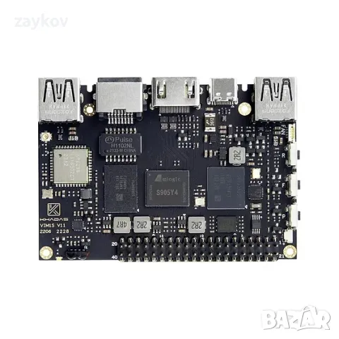 Khadas VIM1S едноплатков компютър Amlogic S905Y4, снимка 4 - Друга електроника - 47719597