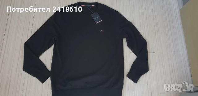 Tommy Hilfiger Cotton / Knit Mens Size XL НОВО! ОРИГИНАЛ! Мъжки Памучен Пуловер!, снимка 8 - Пуловери - 52007984