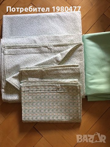 спални комплекти много качествен памук 100% и сатенов комплект
