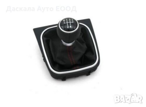 Топка с маншон за скоростен лост на VW Golf 5 MK5 с 5 скорости, снимка 2 - Аксесоари и консумативи - 35612974