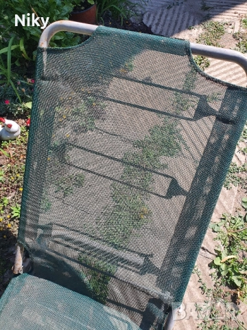 Шезлонг , снимка 3 - Градински мебели, декорация  - 51614204