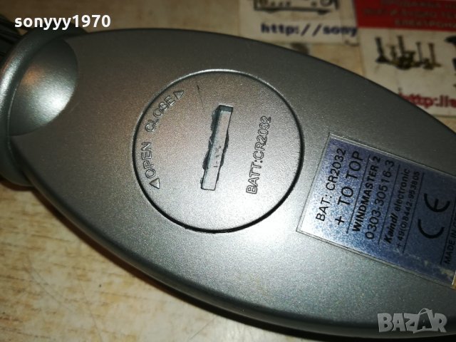 ДЕЦИБЕЛОМЕТЪР ИЛИ ВЕТРОМЕТЪР 0712211102, снимка 16 - Друга електроника - 35056766