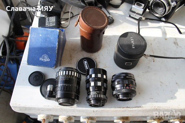 Три обектива за EXAKTA , снимка 6 - Обективи и филтри - 52846139