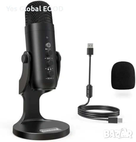 ZealSound USB микрофон за PC/PS5 Streaming