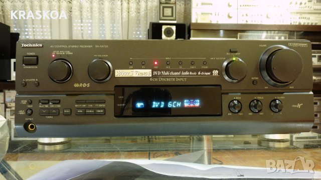  TECHNICS SA-AX720, снимка 5 - Ресийвъри, усилватели, смесителни пултове - 39631873