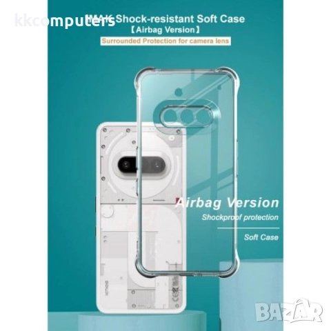 Nothing Phone (3a) IMAK Силиконов Калъф и Протектор, снимка 5 - Калъфи, кейсове - 51431359