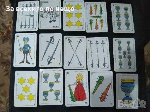 Испански, Колекционерски, тематични карти: Дон Кихот и Санчо Панса, снимка 3 - Карти за игра - 27661923