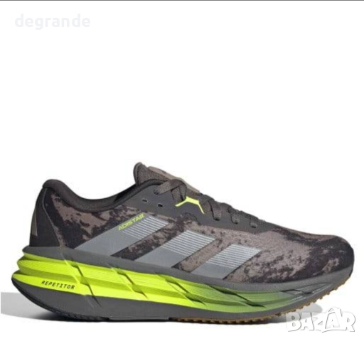 Adidas REPETITOR Black/Dark/Grey/Neon Yellow, снимка 4 - Маратонки - 51629807