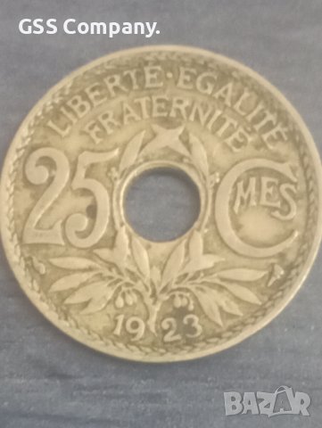 25 сантима (1923) Франция 