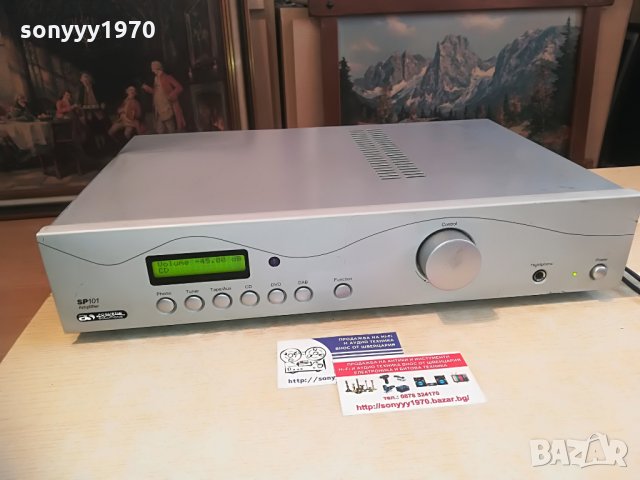 acoustic solutions sp101 stereo amplifier-внос англия, снимка 2 - Ресийвъри, усилватели, смесителни пултове - 28405181