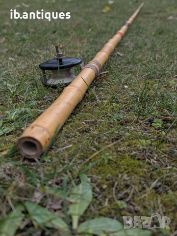 Стара бамбукова въдица , снимка 4 - Въдици - 52774974