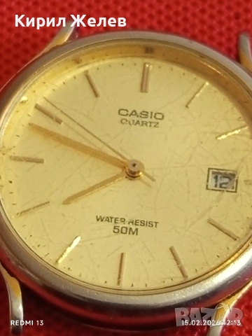 Марков дамски часовник CASIO QUARTZ JAPAN красив стилен дизайн 51832, снимка 6 - Дамски - 53482732