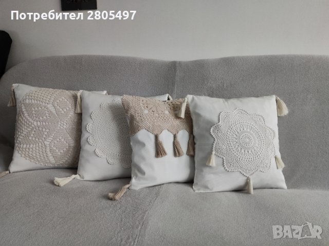 Калъфки стил Бохо/ винтидж, снимка 6 - Възглавници - 43287295