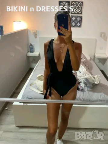 ПРОМО! Цял бански - 3 цвята - червен, бял, черен ХИТ 2025, снимка 15 - Бански костюми - 49442530