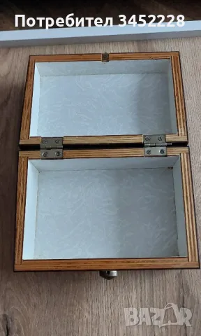 кутия дървена за колекционери отлична , снимка 6 - Антикварни и старинни предмети - 48451042