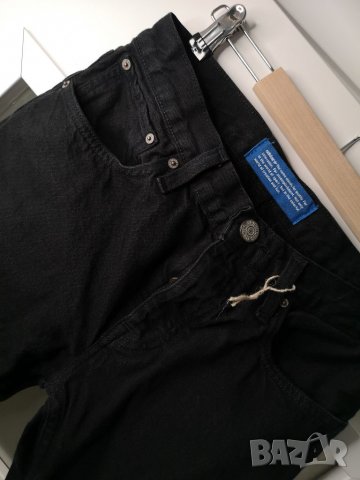 Adidas original denim мъжки черни дънки, 173см, С/М, снимка 5 - Дънки - 39977625
