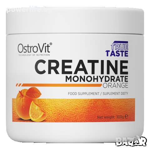 OstroVit Creatine Monohydrate | Креатин монохидрат, овкусен, 300 гр., снимка 1 - Хранителни добавки - 27421091