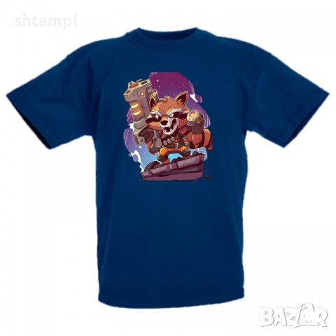 Детска тениска Marvel Rocket Racoon 2 Игра,Изненада,Подарък,Геймър,, снимка 10 - Детски Блузи и туники - 36716898