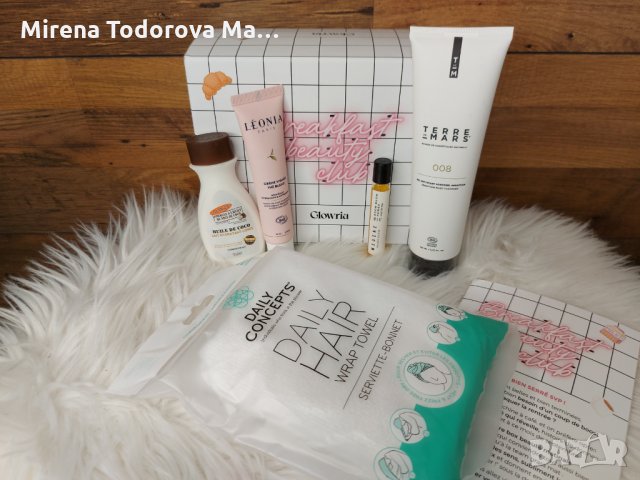  Козметичен сет за баня Glowria 5 невероятни органик, био продукта