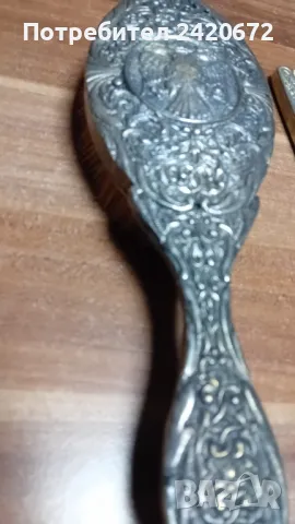 Сребърна четка .Арт деко, снимка 3 - Други ценни предмети - 48944380