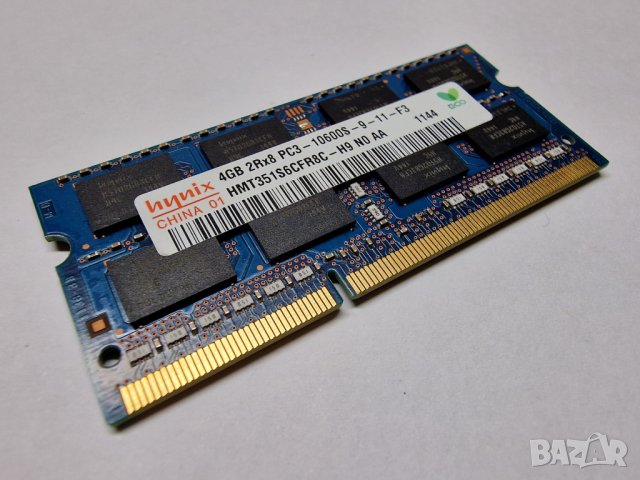 ✅4GB DDR3 16 чипа 1333Mhz Hynix Ram Рам Памет за лаптоп с гаранция!, снимка 1 - RAM памет - 40664087