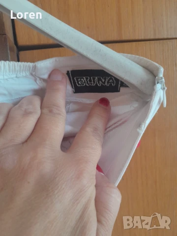 *Elina*Бял гащеризон с розички, снимка 9 - Гащеризони - 50928116