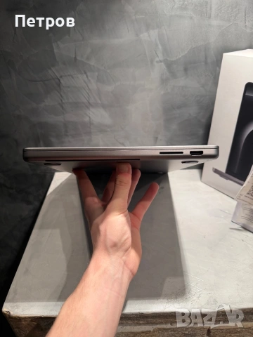 100% battery! КАТО ЧИСТО НОВ Macbook Pro M3 14" 512 GB, снимка 5 - Лаптопи за работа - 53116582