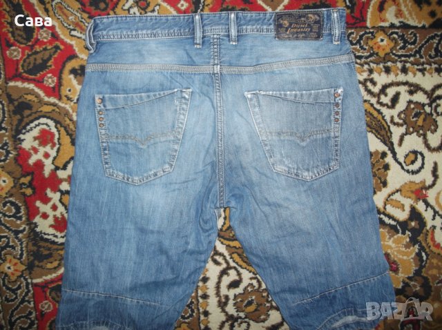 Къси дънки DIESEL, BLUERIDGE   мъжки,М-Л, снимка 4 - Дънки - 26404995