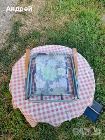 Стар детски сгъваем стол, снимка 7 - Други ценни предмети - 33322400