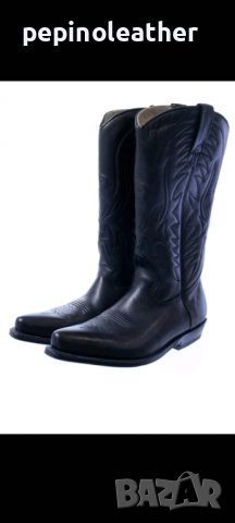 BUFFALO - нови черни кафяви каубойски байкърски кожени ботуши разни номера, снимка 15 - Дамски ботуши - 35017496