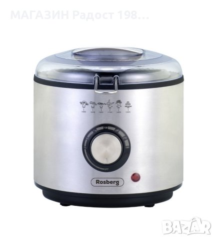 Фритюрник Rosberg R51980U, снимка 2 - Фритюрници - 43569263