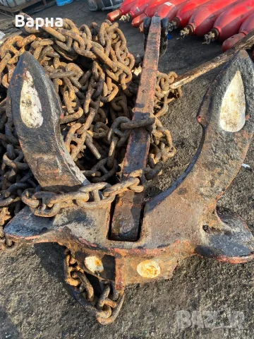 Корабна котва, снимка 2 - Антикварни и старинни предмети - 48616756