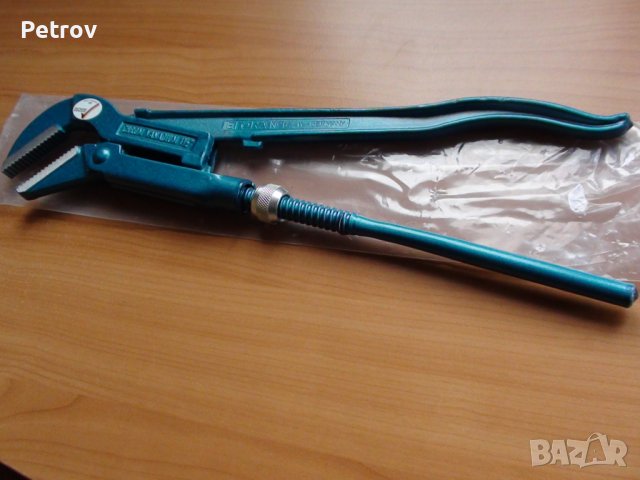 ELORA No.67 - Made in Germany - 1 1/2" ЧИСТО НОВ PROFI Тръбен Ключ !!! ORIGINAL ELORA No.67 Germany!, снимка 10 - Гедорета - 39398266