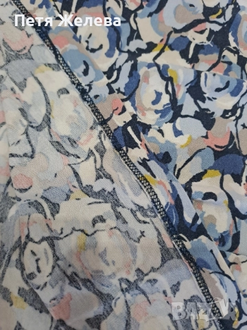 Дамаска блуза трикотаж -XL, снимка 3 - Блузи с дълъг ръкав и пуловери - 51690761