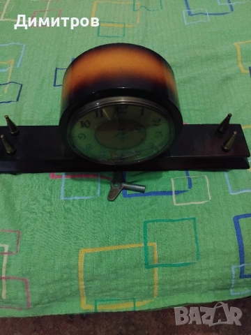 Каминен часовник весна ссср, снимка 3 - Антикварни и старинни предмети - 51435961