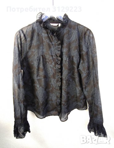 Hampton Bays blouse D42 F44 , снимка 1 - Блузи с дълъг ръкав и пуловери - 38321350