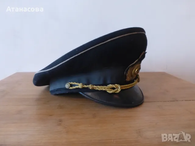 Стара офицерска военноморска фуражка , снимка 2 - Антикварни и старинни предмети - 48647466