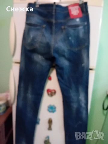 мъжки дънки сини, снимка 2 - Дънки - 53050334
