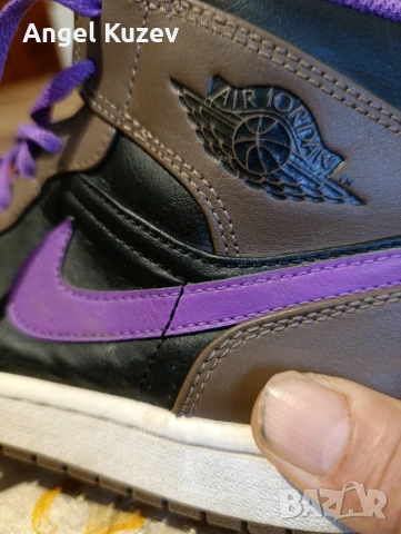 Air Jordan 1 Mid "Palomino" – Размер 40 (Като нови / Оригинални), снимка 7 - Маратонки - 53540269