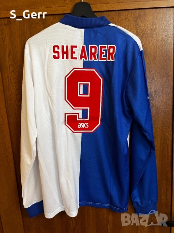 Тениска Блекбърн Роувърс Шиърър Shearer 9, снимка 2 - Фен артикули - 53060725