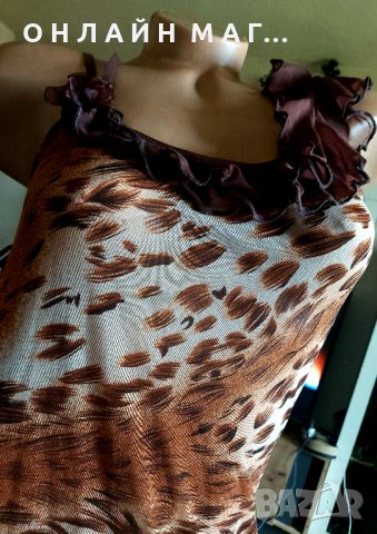 Нощничка с странични връзки /м л ТОП ЦЕНА 10 ЛВ. , снимка 3 - Корсети, бюстиета, топове - 35610917