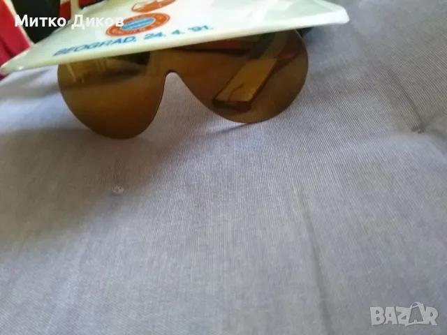 Шапка с козирка и слънчеви очила от полуфинал на КЕШампиони през 24.04.1991г Църв.Звезда-Байерн М. , снимка 12 - Футбол - 47671757