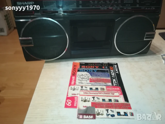 SHARP GF-3939 1708250832, снимка 8 - Радиокасетофони, транзистори - 51389449