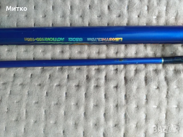 Комплекти силови пръчки 2,70м с макари, снимка 11 - Въдици - 51100633