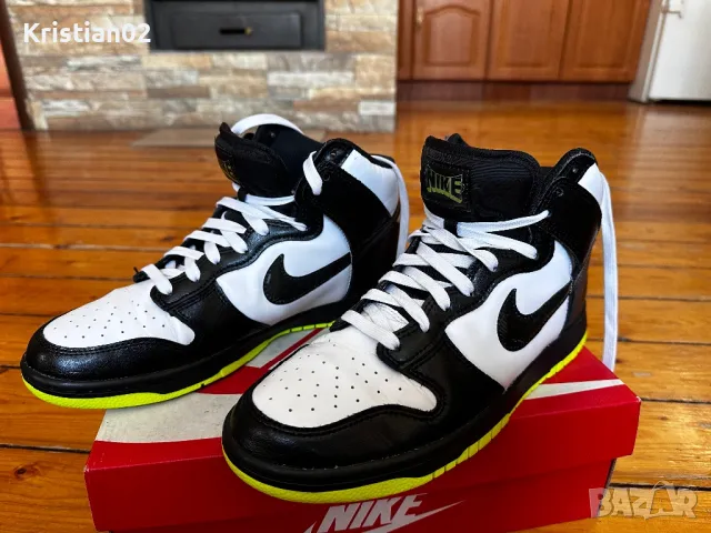 Nike Dunk High “Electric” Panda, снимка 1 - Маратонки - 49255339